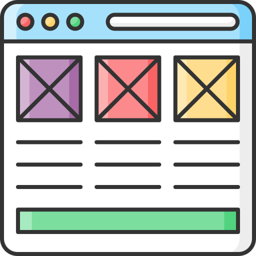 Wireframing icon